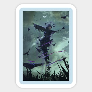 Halloweeeeeen scarecrow Sticker